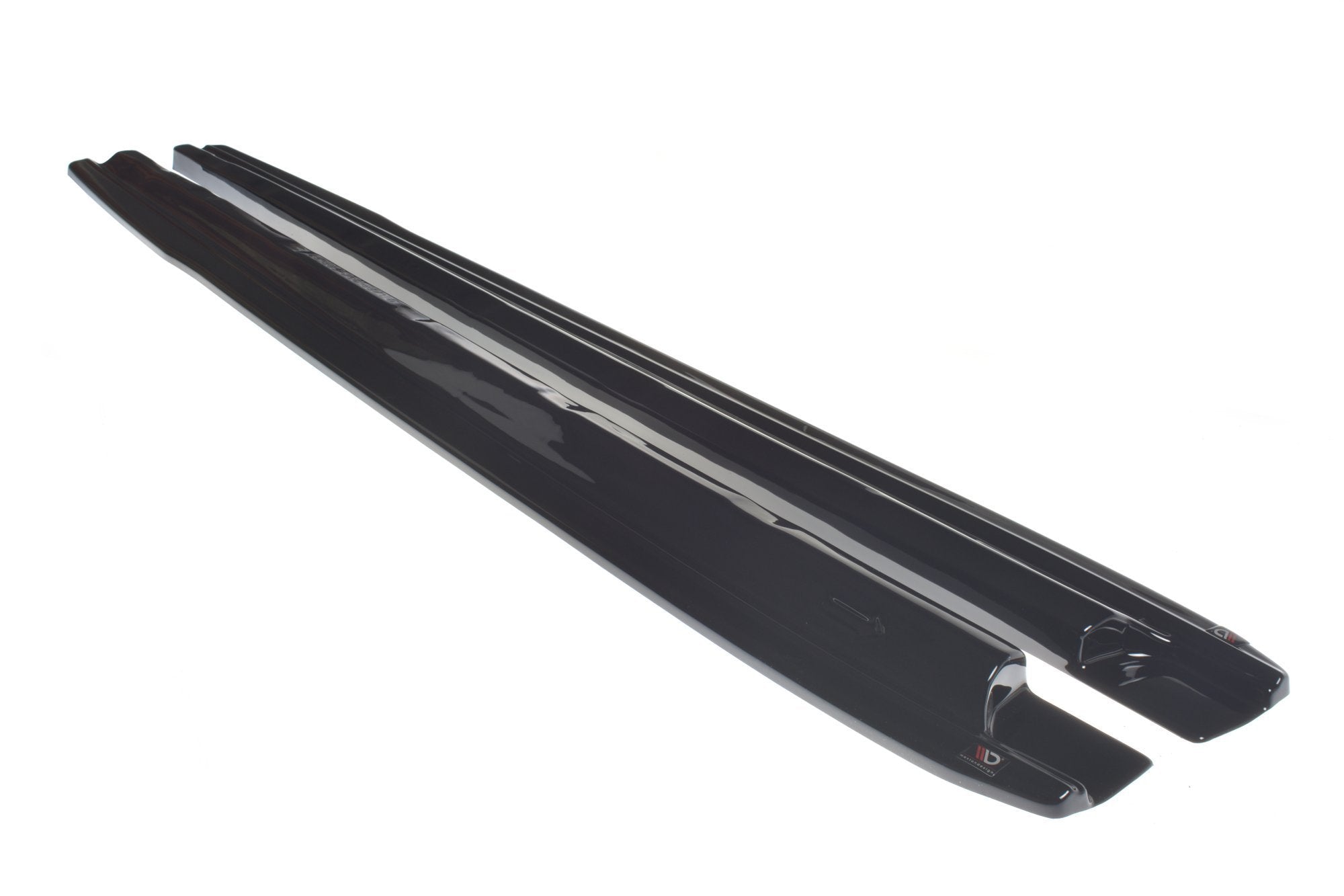 Maxton Design Street+ Seitenschweller Leisten passend für Peugeot 508 Mk2 schwarz Hochglanz