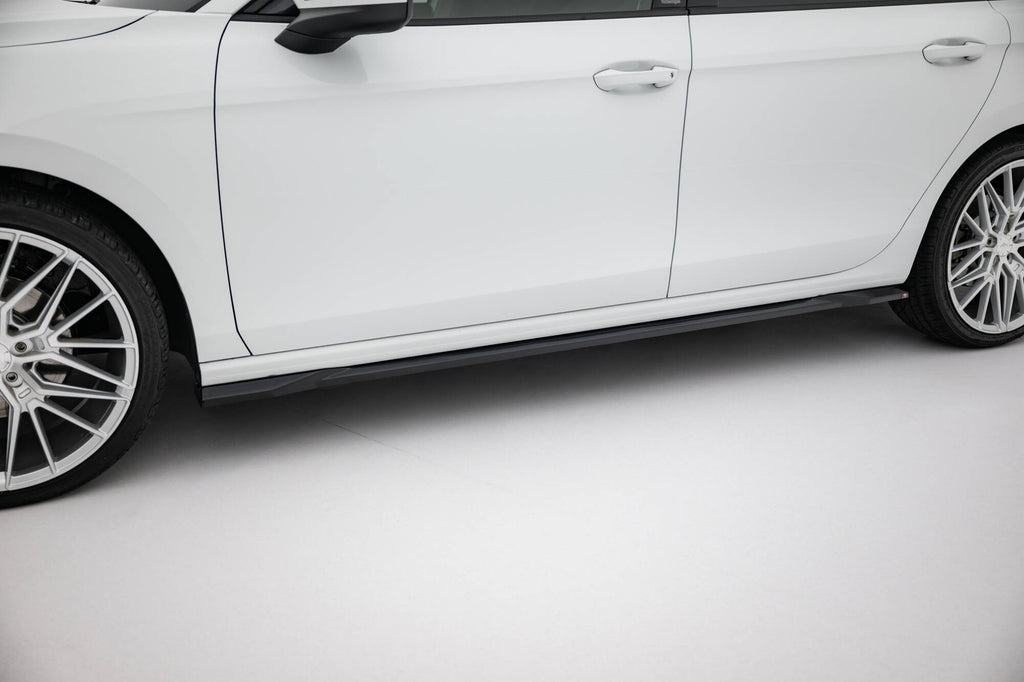 Maxton Design Street+ Seitenschweller Leisten passend für VW Passat B9 schwarz Hochglanz