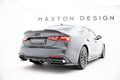Maxton Design Spoiler CAP 3D passend für Audi A5 Sportback F5 schwarz Hochglanz