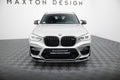 Maxton Design Street+ Spoilerlippe Front Ansatz passend für V.1 BMW X4 M F98 schwarz Hochglanz