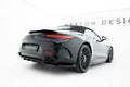 Maxton Design Street+ Mittlerer Diffusor RACE passend für Mercedes-AMG SL 63 R232 schwarz Hochglanz