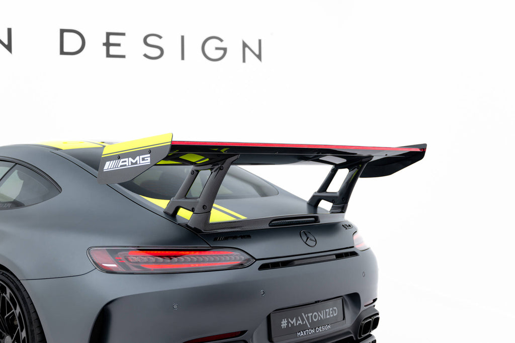 Maxton Design Carbon Spoiler + LED Mercedes-AMG GTR C190 Facelift für Mercedes-Benz AMG GT C190 Facelift