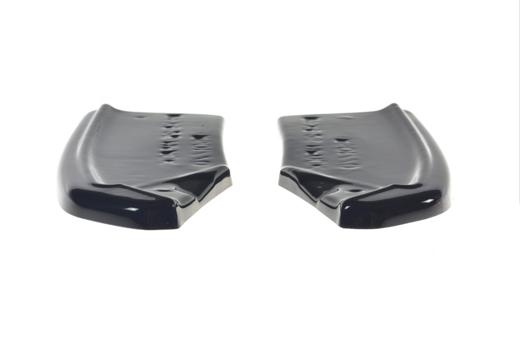 Maxton Design Heck Ansatz Flaps Diffusor passend für BMW X3 M-Paket F25 Facelift schwarz Hochglanz