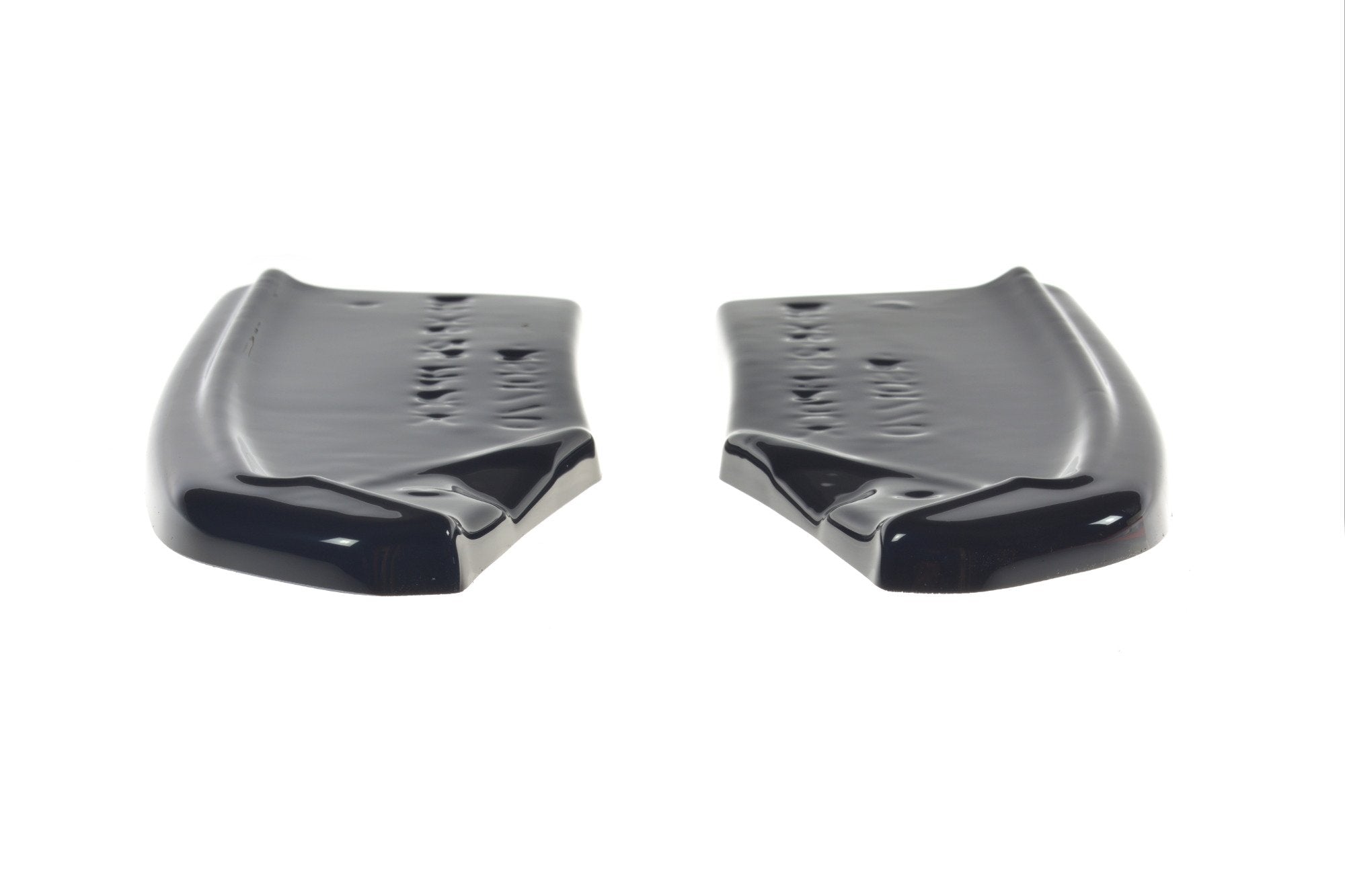 Maxton Design Heck Ansatz Flaps Diffusor passend für BMW X3 M-Paket F25 Facelift schwarz Hochglanz