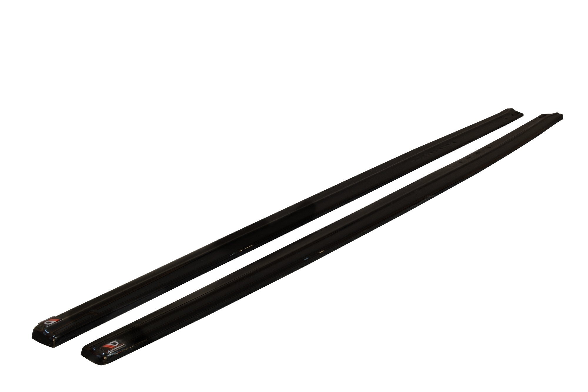 Maxton Design Street+ Seitenschweller Leisten passend für BMW 3er M-Paket F30 / F30 Facelift schwarz Hochglanz