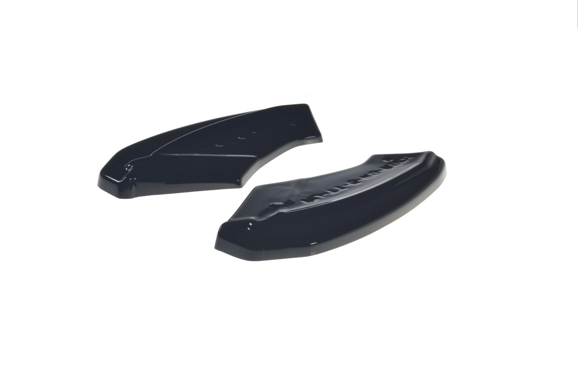 Maxton Design Heck Ansatz Flaps Diffusor passend für Audi TT RS 8S schwarz Hochglanz