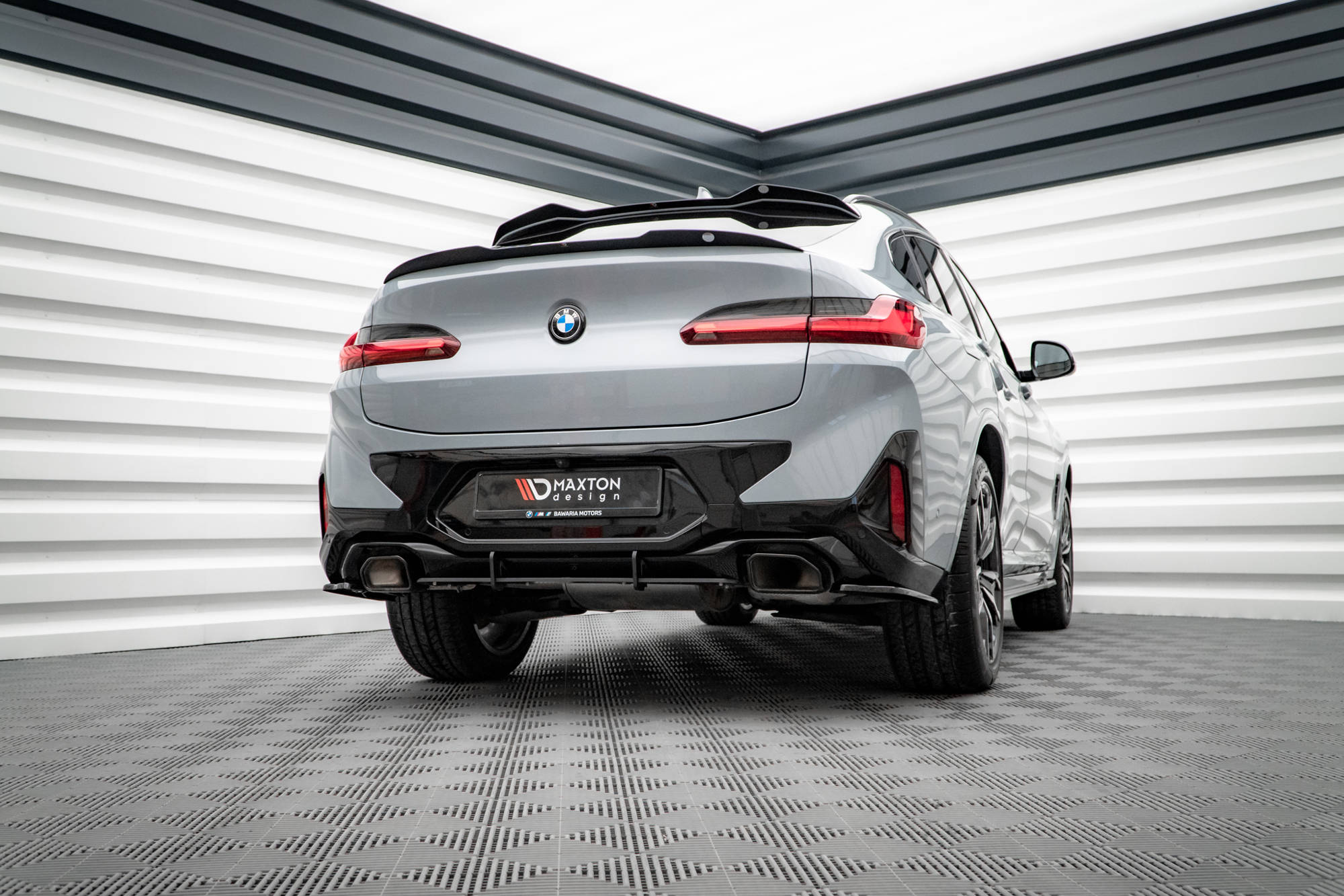Maxton Design Street Pro Heckschürze passend für BMW X4 M-Paket G02 Facelift