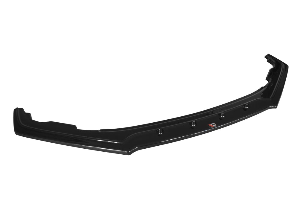 Maxton Design Street+ Spoilerlippe Front Ansatz V.1 passend für Subaru BRZ Mk1 Facelift schwarz Hochglanz