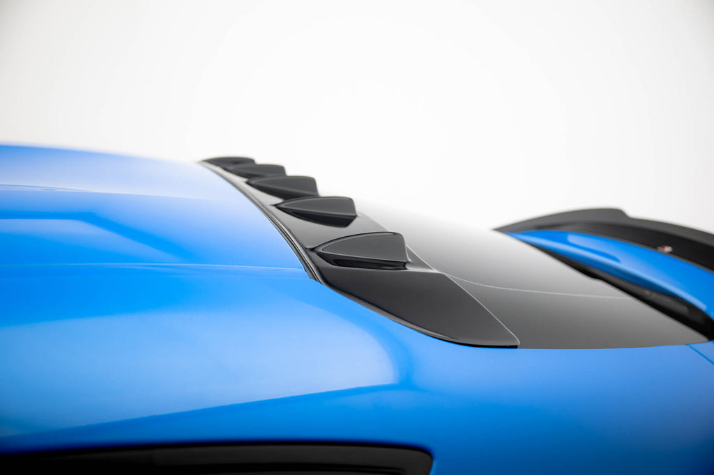 Maxton Design Heckscheiben Spoiler passend für Toyota Supra mk5 schwarz Hochglanz