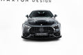 Maxton Design Street Pro Street+ Spoilerlippe Front Ansatz + Flaps passend für Mercedes-AMG CLE 53 C236 schwarz Hochglanz