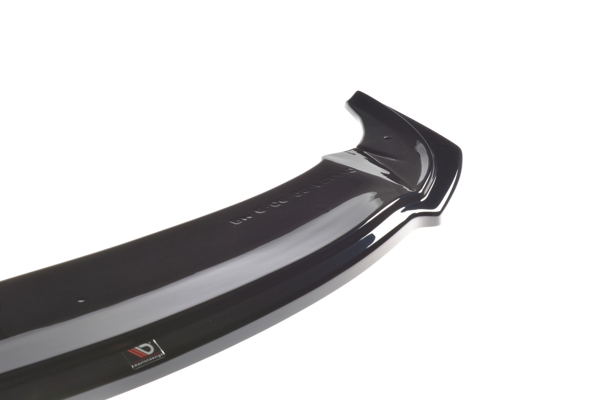 Maxton Design Street+ Spoilerlippe Front Ansatz passend für BMW 6er GRAN COUPÉ schwarz Hochglanz