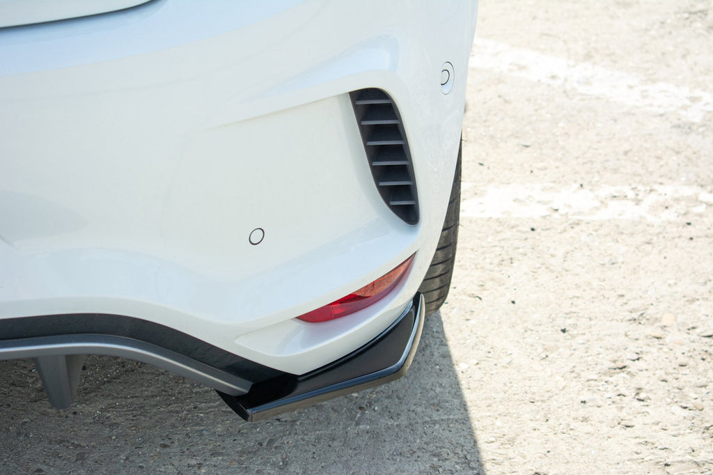 Maxton Design Heck Ansatz Flaps Diffusor passend für Renault Megane IV RS schwarz Hochglanz