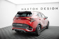 Maxton Design Street+ Mittlerer Diffusor RACE passend für Kia Sportage GT-Line Mk5 schwarz Hochglanz