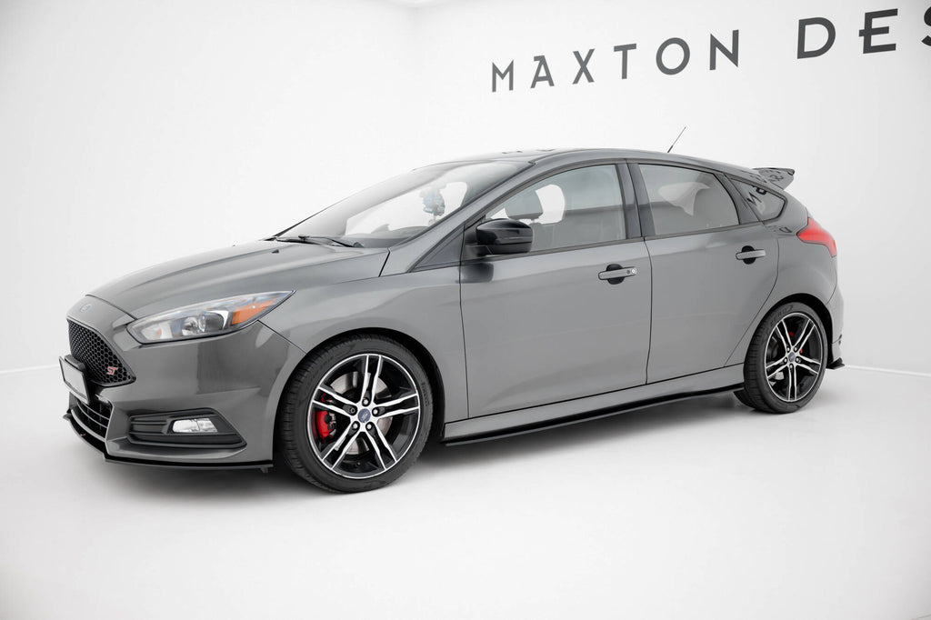 Maxton Design Street Pro Street+ Seitenschweller Leisten passend für Ford Focus ST Mk3 Facelift
