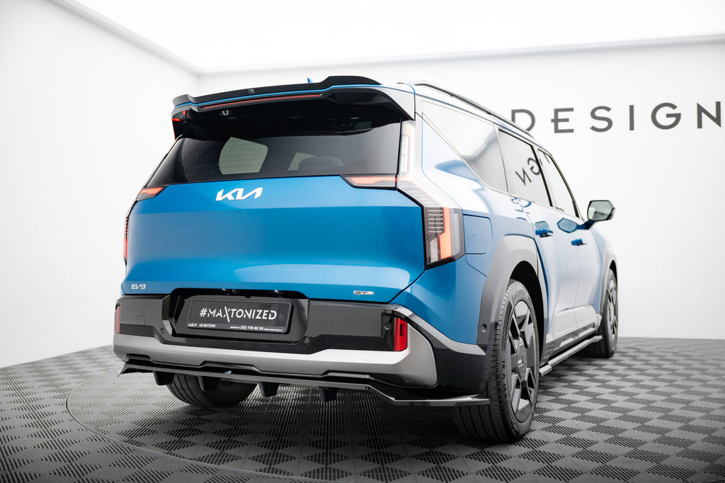 Maxton Design Street+ Mittlerer Diffusor RACE passend für Kia EV9 GT-Line Mk1 schwarz Hochglanz