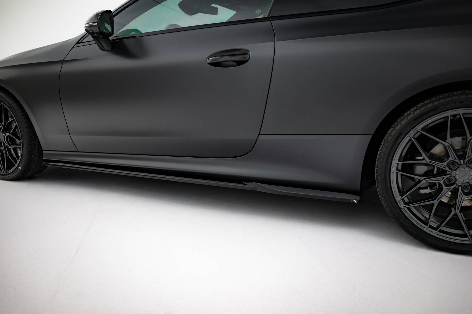 Maxton Design Street+ Seitenschweller Leisten passend für Mercedes-Benz CLE AMG-Line C236 schwarz Hochglanz