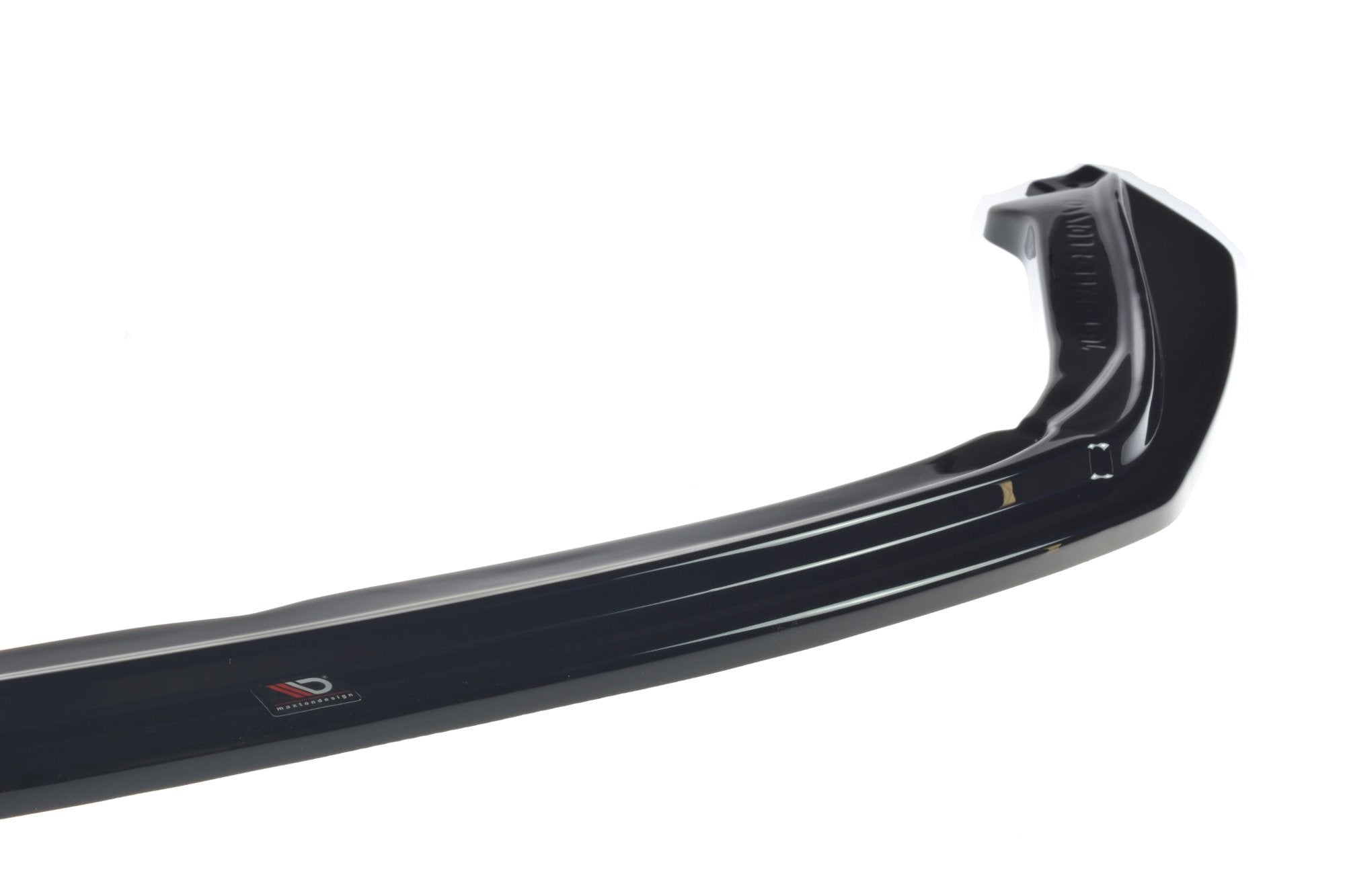 Maxton Design Street+ Spoilerlippe Front Ansatz V.1 passend für JAGUAR F-TYPE X152 schwarz Hochglanz