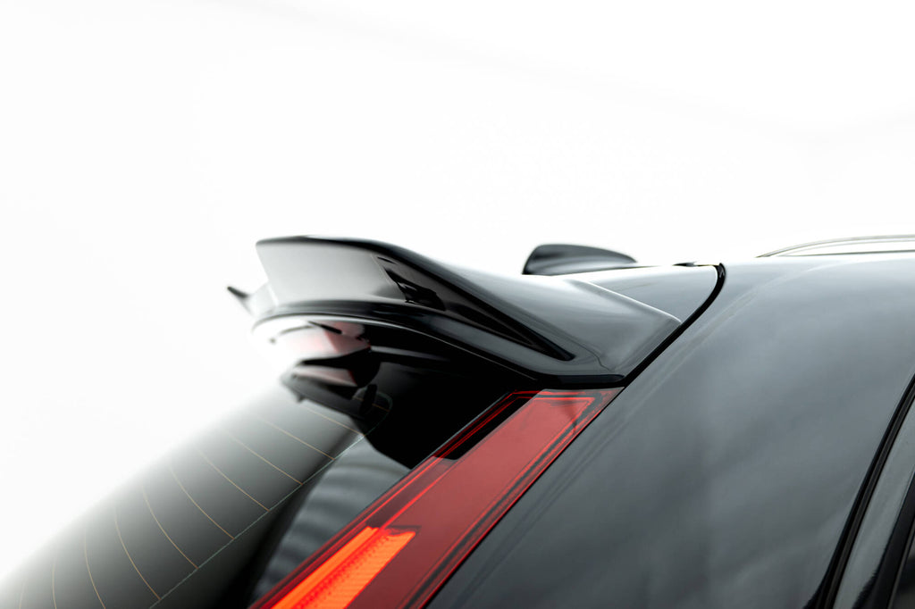 Maxton Design Spoiler CAP 3D passend für Volvo XC60 Mk2 schwarz Hochglanz
