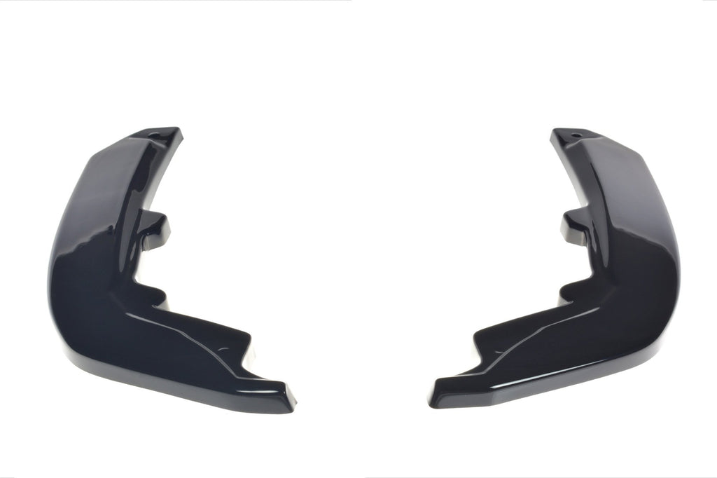 Maxton Design Heck Ansatz Flaps Diffusor passend für Jaguar F-Type X152 schwarz Hochglanz