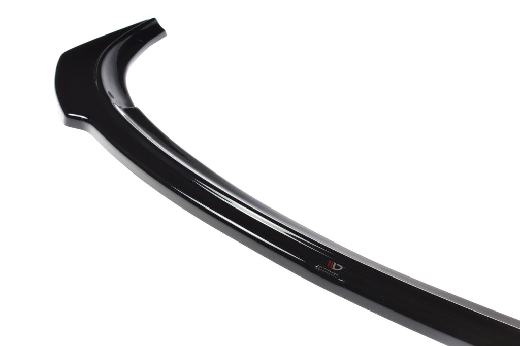 Maxton Design Street+ Spoilerlippe Front Ansatz V.2 passend für Ford Fiesta ST Mk6 schwarz Hochglanz