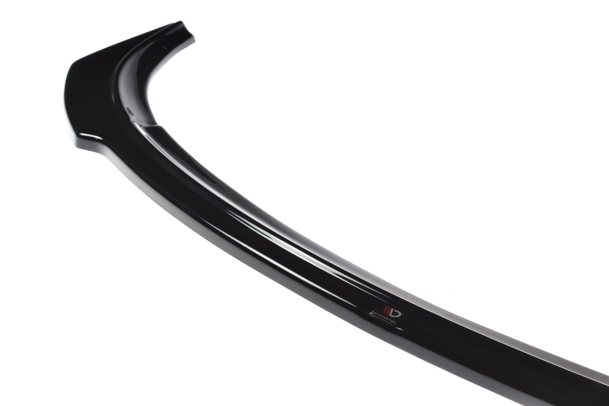 Maxton Design Street+ Spoilerlippe Front Ansatz V.2 passend für Ford Fiesta ST Mk6 schwarz Hochglanz