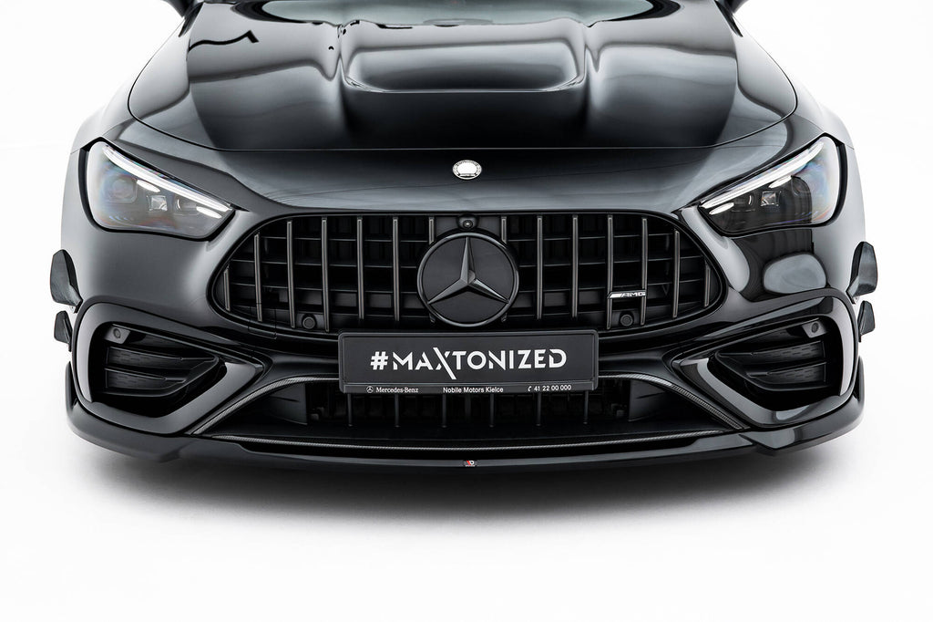 Maxton Design Stoßstangen Flaps Wings vorne Canards passend für Mercedes-AMG CLE 53 Aero C236