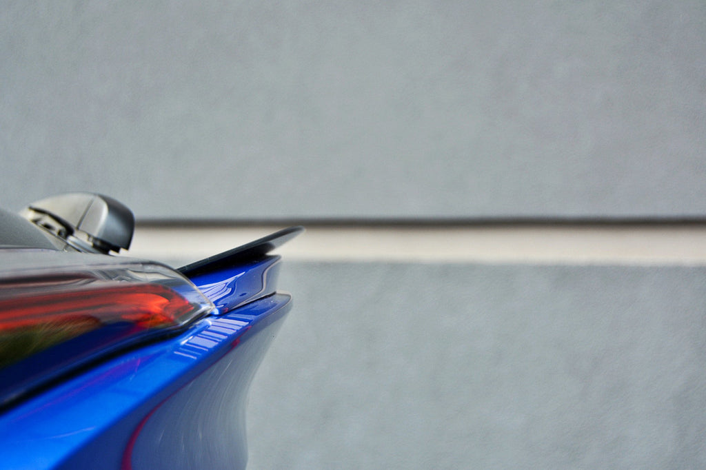 Maxton Design Spoiler CAP passend für TOYOTA C-HR schwarz Hochglanz