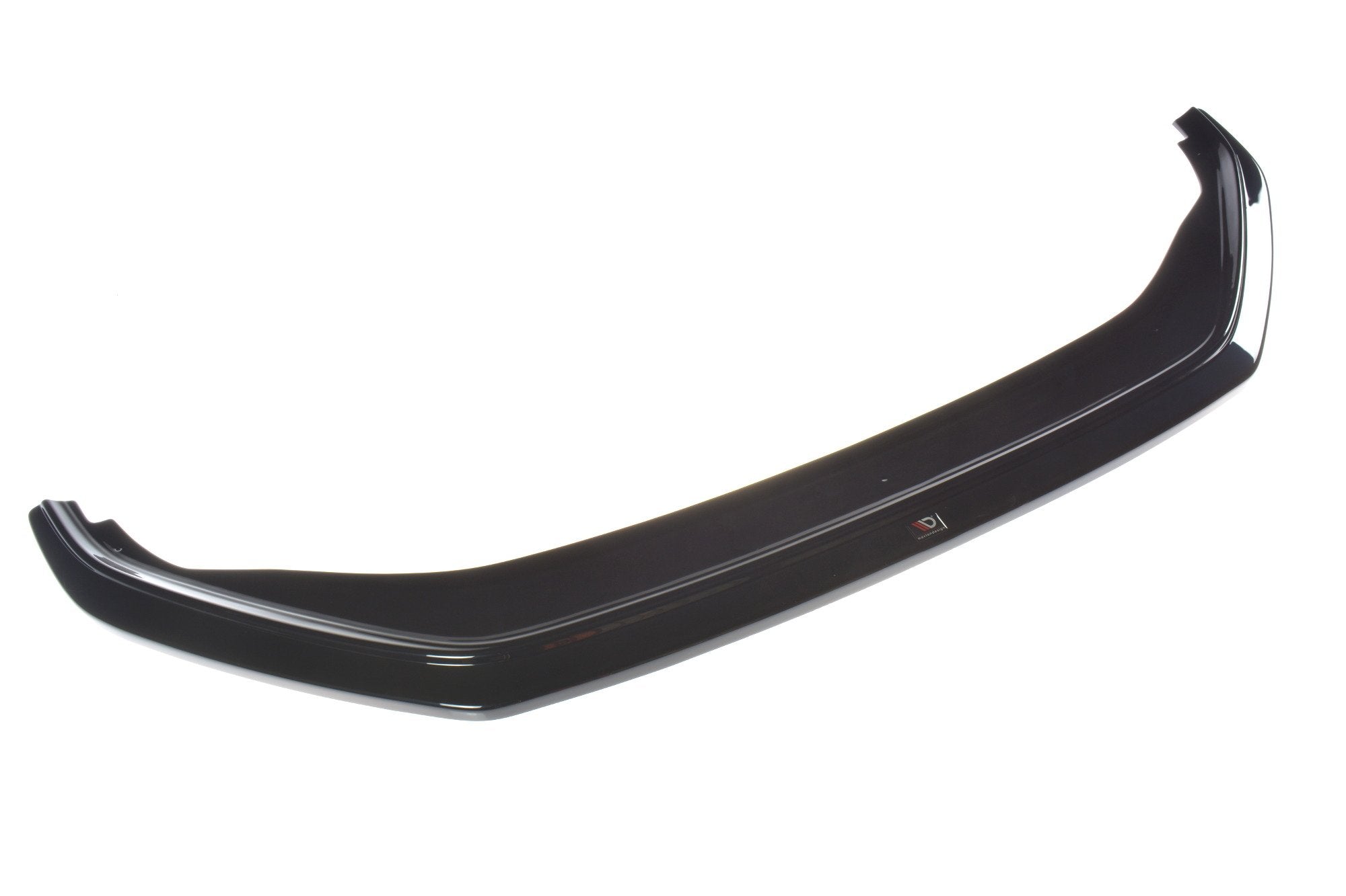 Maxton Design Street+ Spoilerlippe Front Ansatz passend für VW Touareg R-Line Mk3 Facelift schwarz Hochglanz
