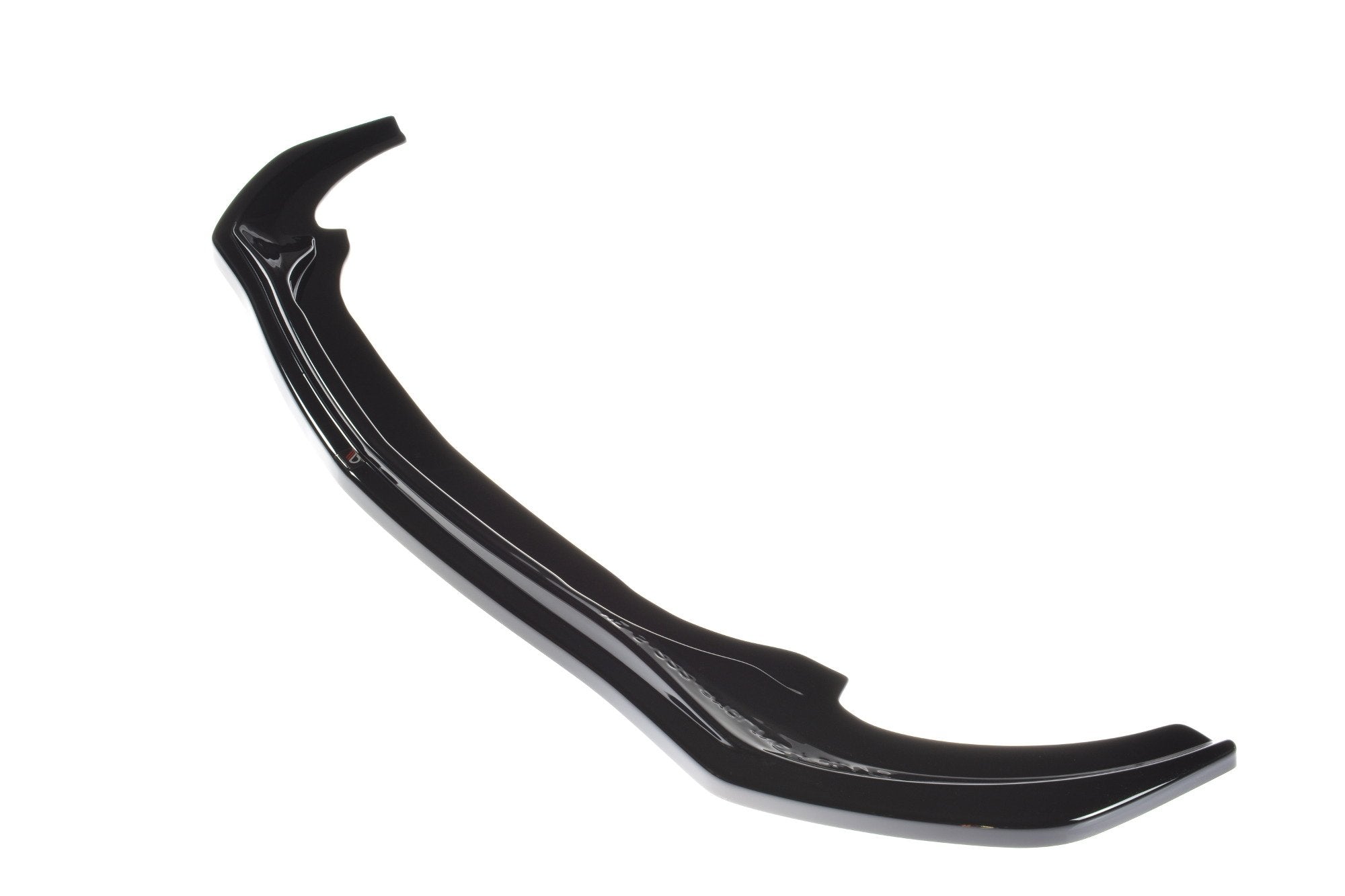Maxton Design Street+ Spoilerlippe Front Ansatz V.1 passend für Mercedes S-KLASSE AMG-LINE W222 schwarz Hochglanz