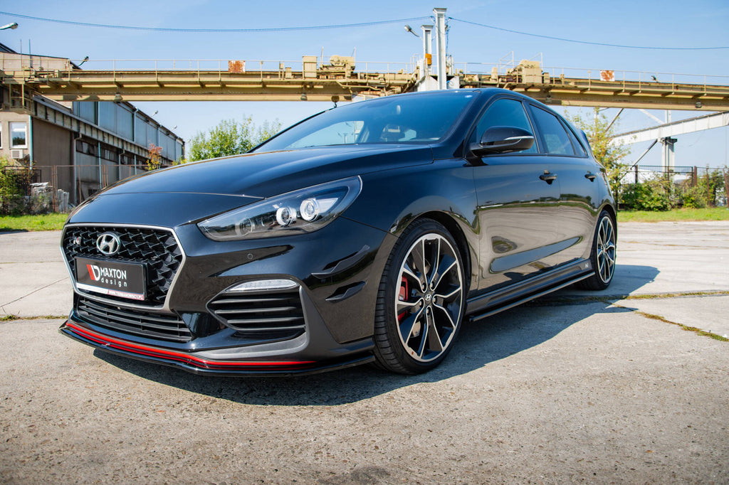 Maxton Design Stoßstangen Flaps Wings vorne Canards passend für Hyundai I30 N Mk3