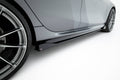 Maxton Design Street Pro Street+ Seitenschweller Leisten + Flaps passend für BMW 2 M-Paket / M235i Gran Coupe F74 schwarz Hochglanz