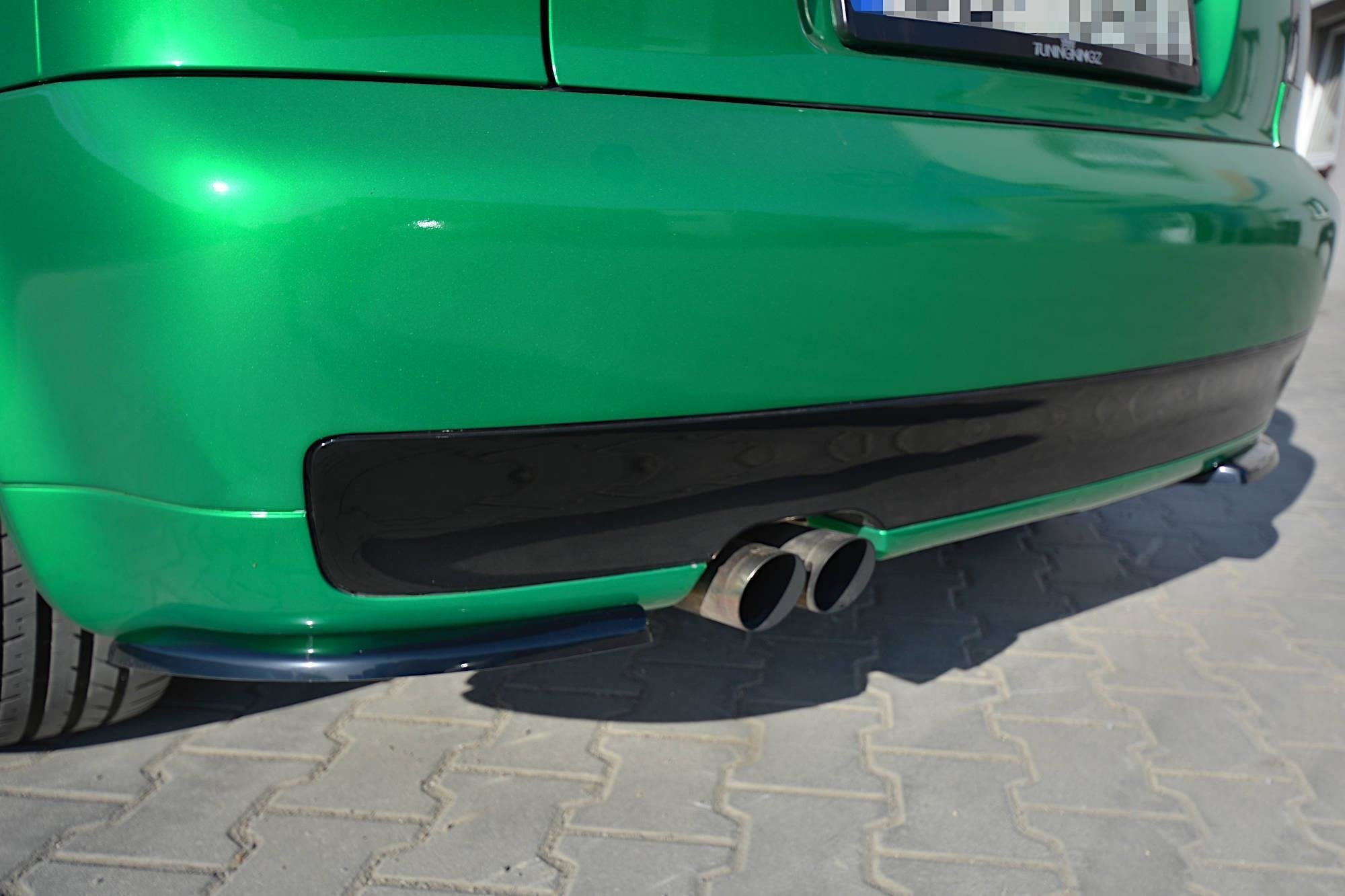 Maxton Design Heck Ansatz Flaps Diffusor V.1 passend für AUDI S3 8L schwarz Hochglanz