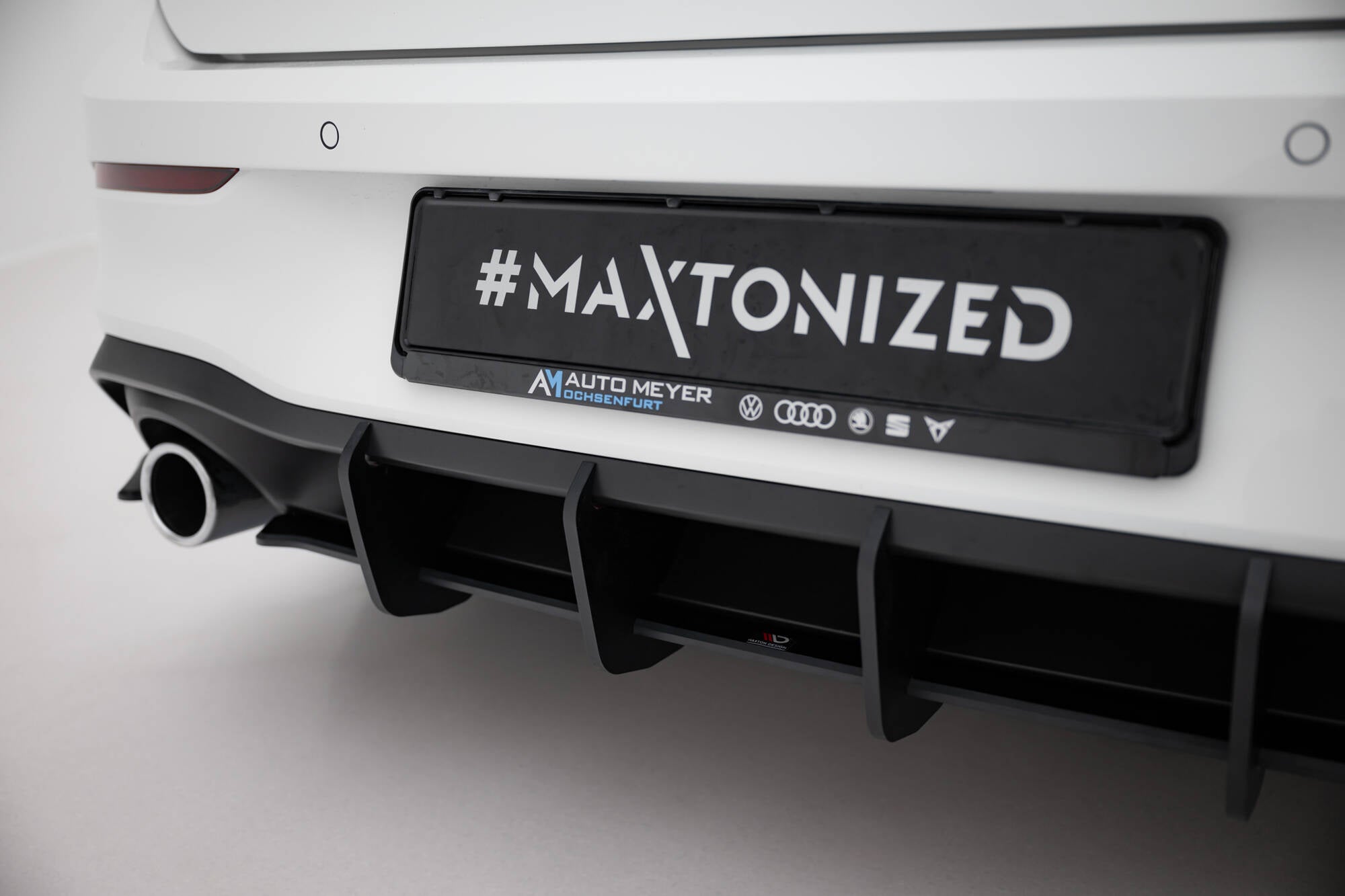 Maxton Design Street Pro Heckschürze V.1 passend für VW Golf GTI Mk8