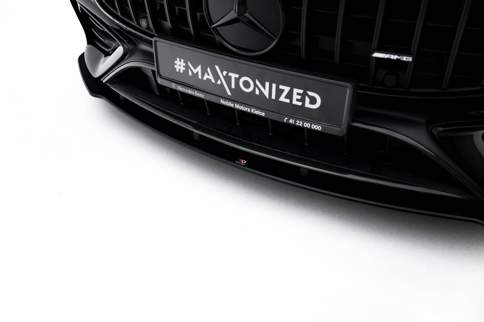 Maxton Design Street Pro Street+ Spoilerlippe Front Ansatz passend für Mercedes-AMG CLE 53 C236