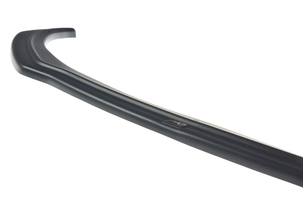 Maxton Design Street+ Spoilerlippe Front Ansatz V.1 passend für JAGUAR XF- R schwarz Hochglanz