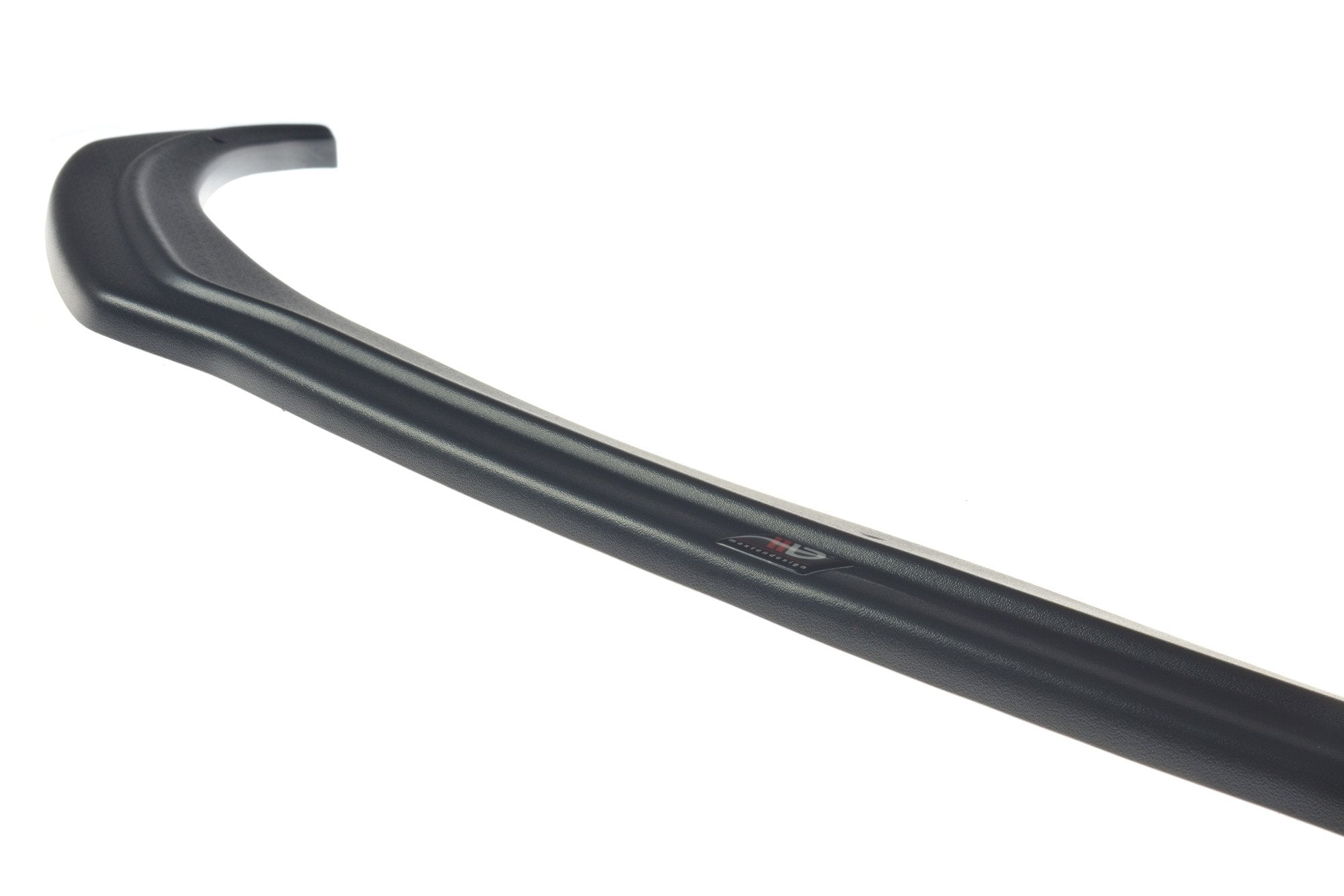 Maxton Design Street+ Spoilerlippe Front Ansatz V.1 passend für JAGUAR XF- R schwarz Hochglanz
