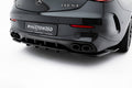 Maxton Design Street+ Mittlerer Diffusor RACE passend für Mercedes-AMG CLE 53 C236 schwarz Hochglanz