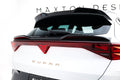 Maxton Design Niedriger Spoiler CAP 3D passend für Cupra Formentor Mk1 Facelift schwarz Hochglanz