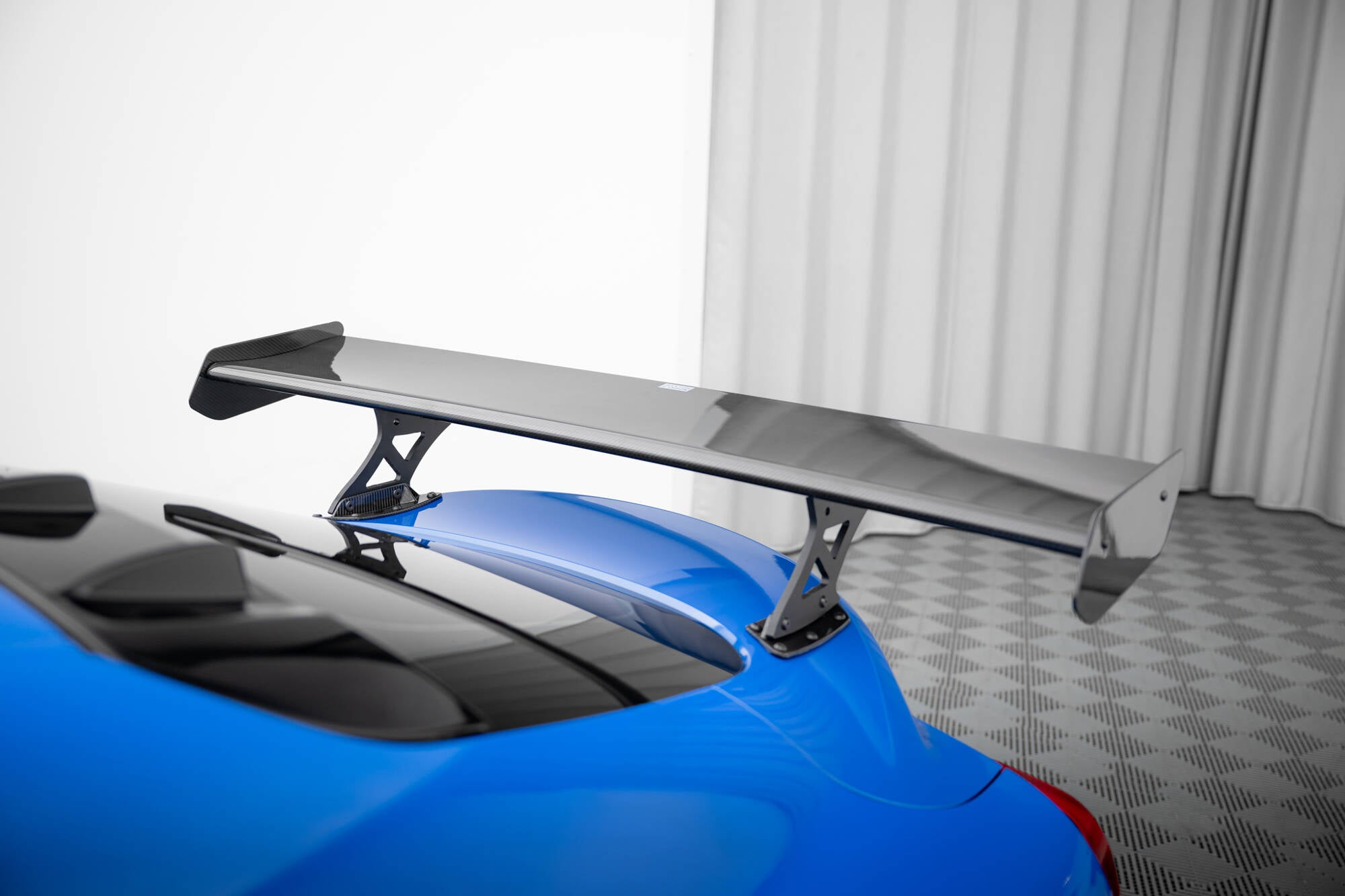 Maxton Design Carbon Spoiler With External Brackets Uprights Toyota Supra Mk5 für Toyota Supra Mk5