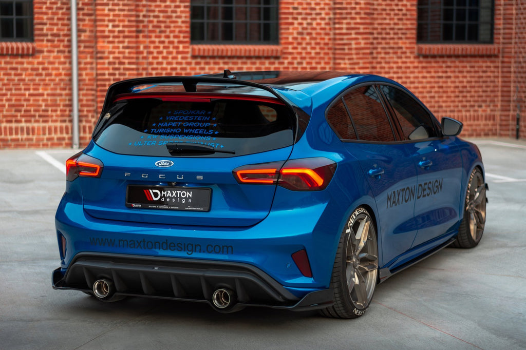 Maxton Design Heck Diffusor Ford Focus Hatchback St-line Mk4 für Ford Focus St-Line