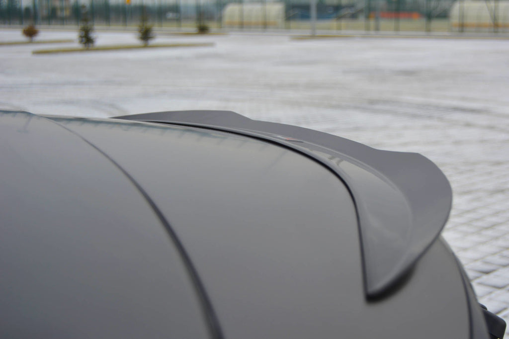 Maxton Design Spoiler CAP passend für JAGUAR XF X250 SPORTBRAKE schwarz Hochglanz