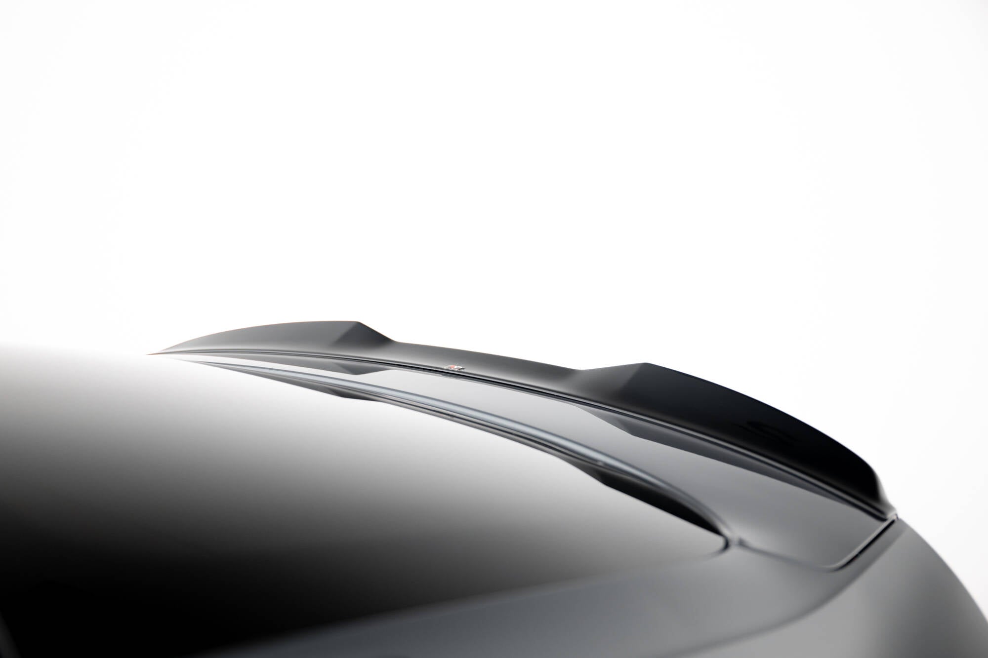 Maxton Design Spoiler CAP 3D passend für Audi A5 Sportback F5 schwarz Hochglanz