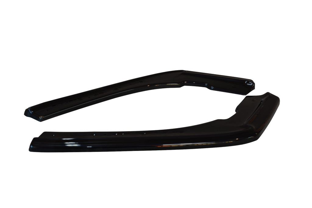 Maxton Design Heck Ansatz Flaps Diffusor passend für BMW 3er M-Paket Limousine / Touring F30 / F30 Facelift / F31 / F31 Facelift schwarz Hochglanz