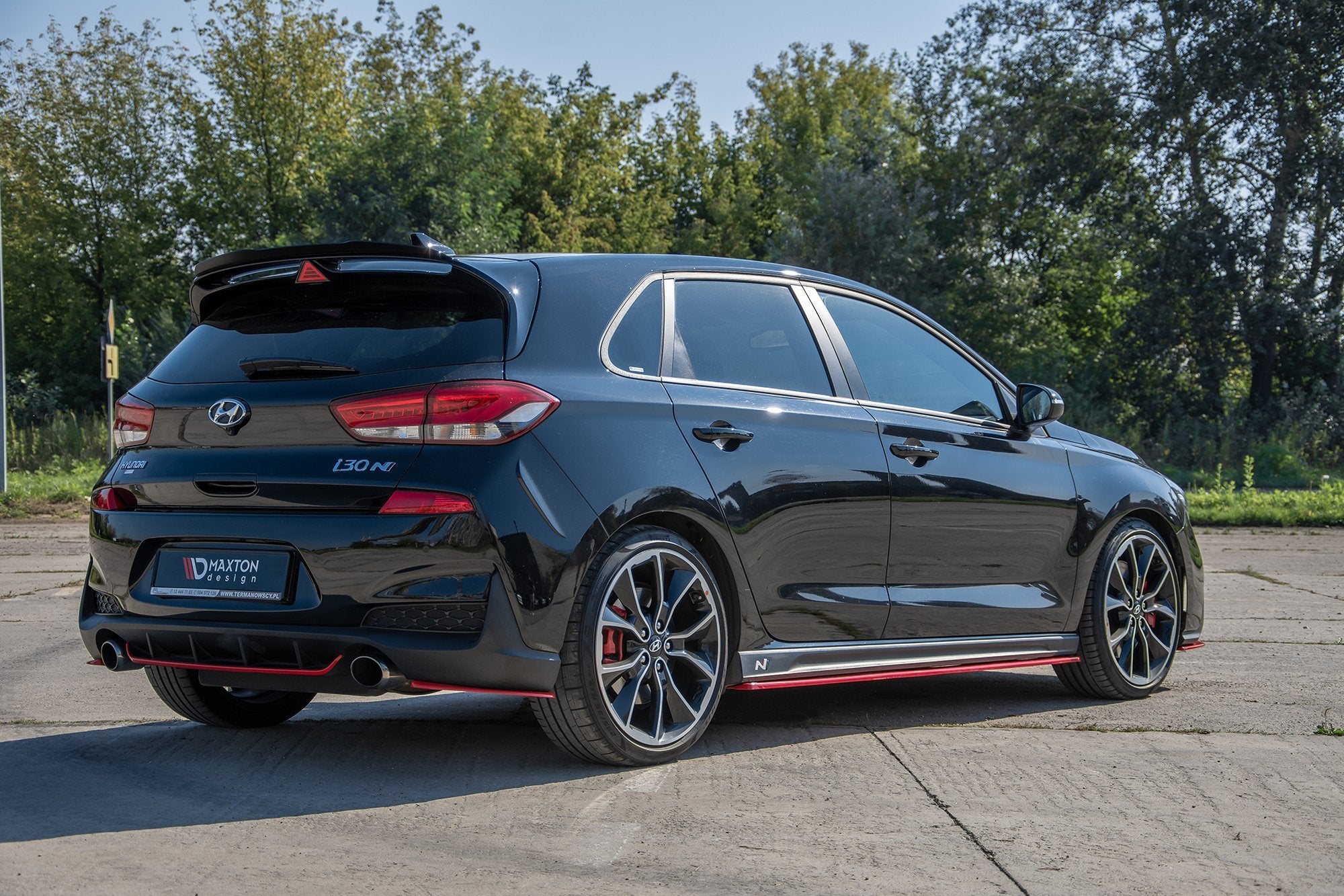 Maxton Design Seitenschweller Ansatz für V.3 für Hyundai I30 N Mk3
