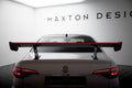 Maxton Design Carbon Spoiler With Internal Brackets Uprights + LED VW Jetta GLI Mk7 für Volkswagen Jetta Mk7
