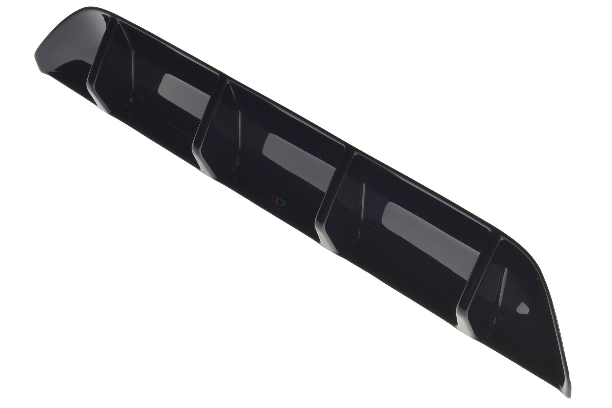 Maxton Design Diffusor Heck Ansatz passend für VW Passat R-Line B8 schwarz Hochglanz