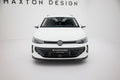 Maxton Design Street+ Spoilerlippe Front Ansatz V.1 passend für VW Passat B9 schwarz Hochglanz