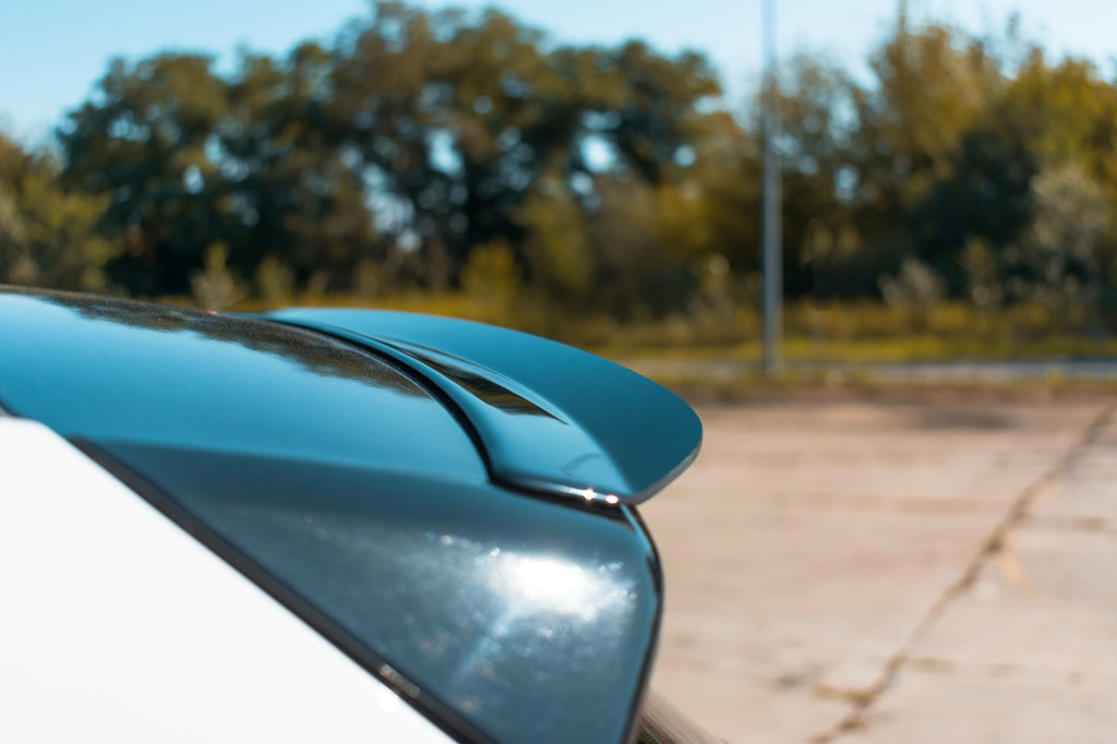 Maxton Design Spoiler CAP für BMW X3 F25 M-Paket Facelift schwarz matt