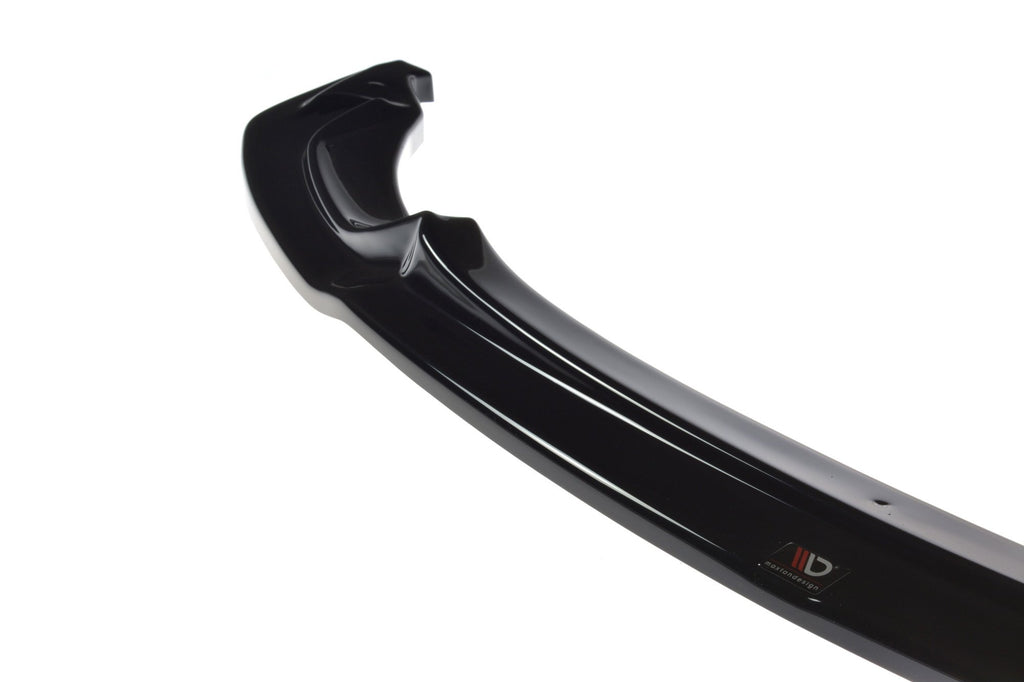 Maxton Design Street+ Spoilerlippe Front Ansatz passend für BMW M3 F80 schwarz Hochglanz