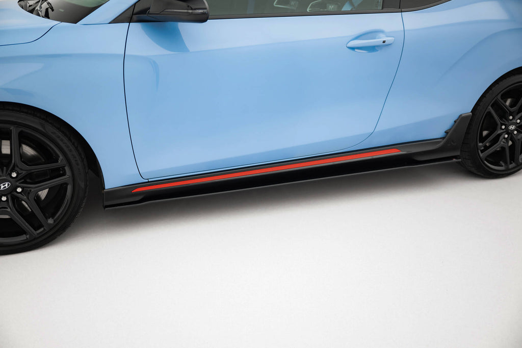 Maxton Design Street Pro Street+ Seitenschweller Leisten passend für Hyundai Veloster N Mk2